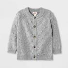 Baby Bobble Sweater Cardigan - Cat & Jack Heather Gray