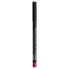 Nyx Professional Makeup Suede Matte Lip Liner Cherry Skies - 0.16oz, Red