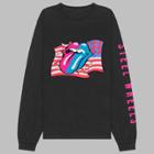 Men's The Rolling Stones Long Sleeve Graphic T-shirt - Black