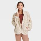 Women's Sherpa Cropped Jacket - All In Motion Beige