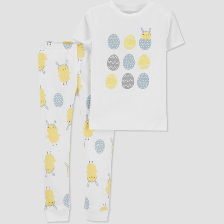 Carter's Just One You Baby Boys' 2pc Easter Eggs Snug Fit Pajama Set - 12m, One Color