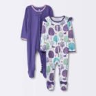 Baby 2pk 'enchanted' Elevated Sleep N' Play With Headwrap - Cloud Island Purple