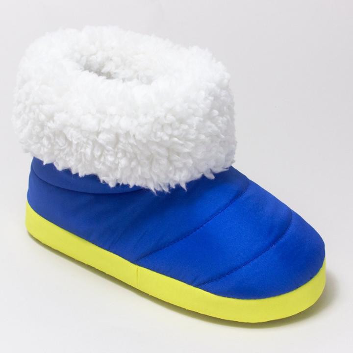 Toddler Girls' Surprize By Stride Rite Carl Bootie Slippers - Blue