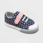 Toddler Girls' See Kai Run Basics Monterery Ii Hearts Lace-up Apparel Sneakers - Navy