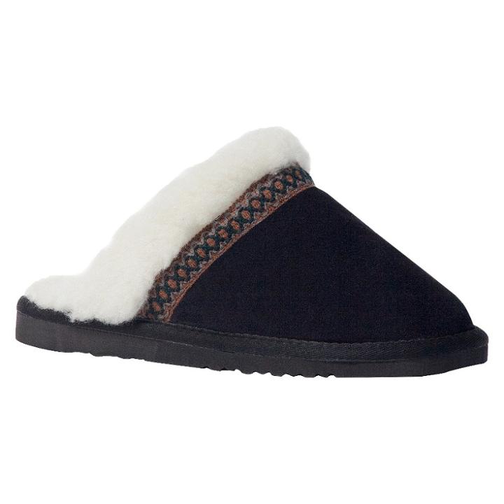 Women's Muk Luks Dawn Slide Slippers - Black