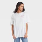 Women's Blondie Camp Funtime Short Sleeve Oversized Graphic T-shirt - White