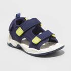 Toddler Brent Ankle Strap Fisherman Sandals - Cat & Jack Navy Blue