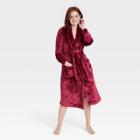 Women's Cozy Robe - Stars Above Red