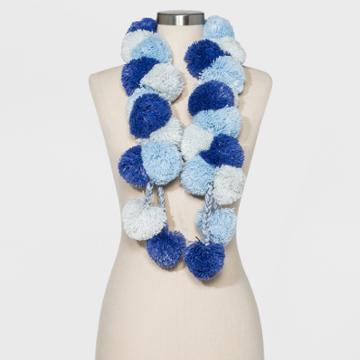 Ugly Stuff Holiday Supply Co. Women's Blue Pom
