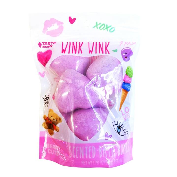 Target Heart Shaped Berry Scented Bath Bombs