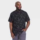 Men's Adventure Button-up T-shirt - All In Motion Navy