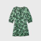 Women's Short Sleeve Lace-up Dress - Who What Wear Green