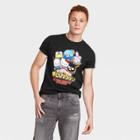 Men's My Hero Academia Sanrio Mashup Short Sleeve T-shirt - Black