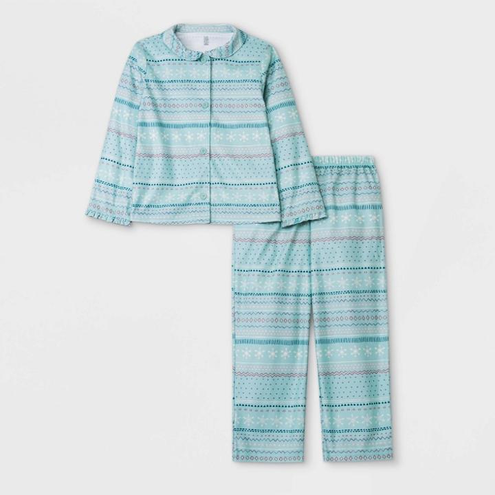 Carter's Just One You Girls' Fair Isle Pajama Set -