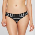 Women's Reversible Hipster Bikini Bottom - Joylab Black