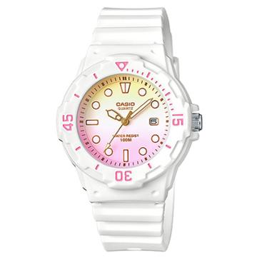 Women's Casio Analog Watch - White