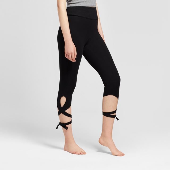 Women's Wrap Leggings - Mossimo Supply Co. Black