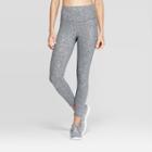 Women's Studio Animal Print High-waisted 7/8 Leggings 25 - C9 Champion Black Heather Xs, Black Grey