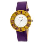Women's Crayo Prestige Polyurethane Strap Watch-polyurethanerple, Purple