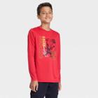 All In Motion Boys' Long Sleeve 'break Boundaries' Graphic T-shirt - All In
