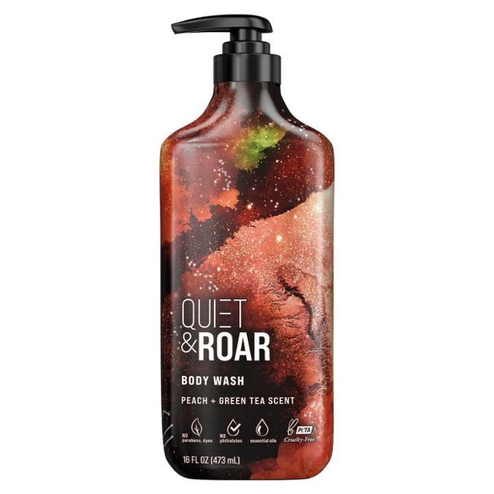 Quiet & Roar Peach & Green Tea Body Wash Made With Essential Oils