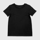 Toddler Boys' Short Sleeve T-shirt - Cat & Jack Jet Black