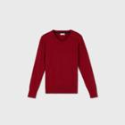 Boys' V-neck Sweater - Cat & Jack Red