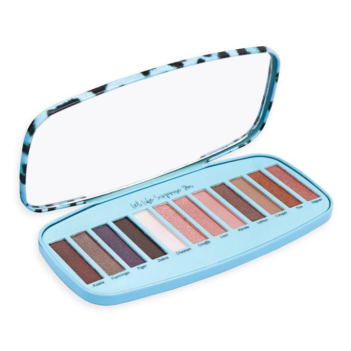 Cai Animal Print Eyeshadow Palette - Blue