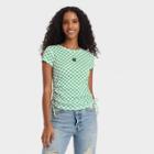 Doe. Women's St. Patrick's Day Shamrock Baby Short Sleeve Graphic T-shirt - Green