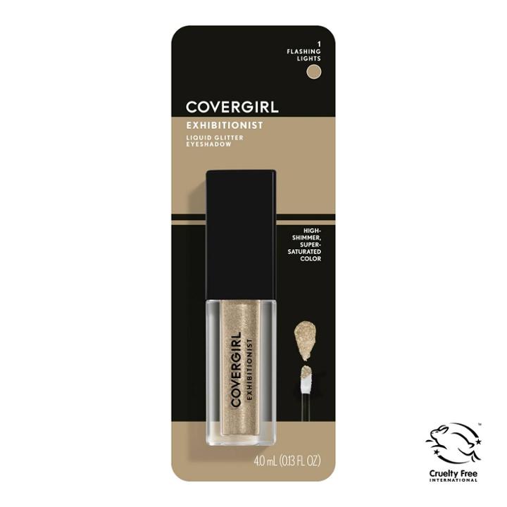 Covergirl Exhibitionist Liquid Glitter Shadow Flashing Lights