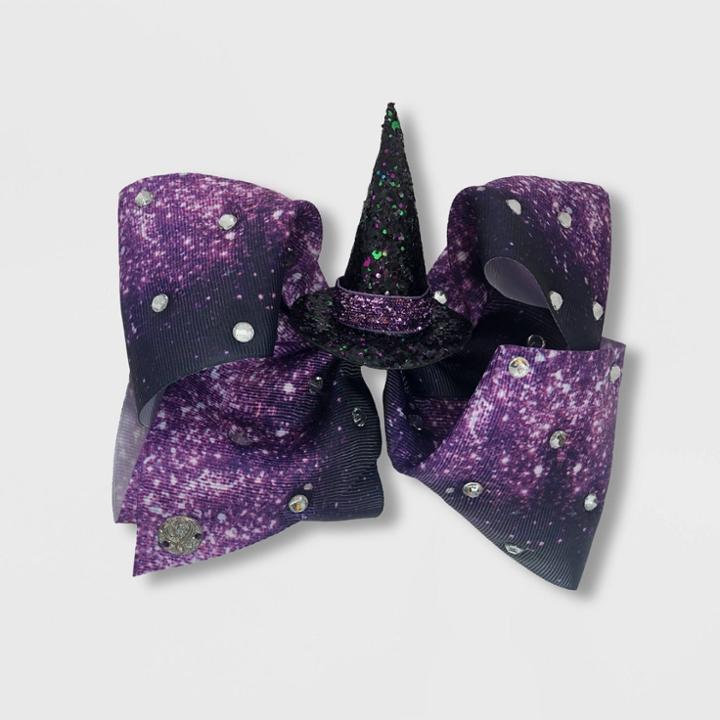 Girls' Jojo Siwa Purple Witch Bow,