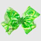 Girls' Jojo Siwa Swirl Clover St. Patrick's Day Hair Clip Bow - Green