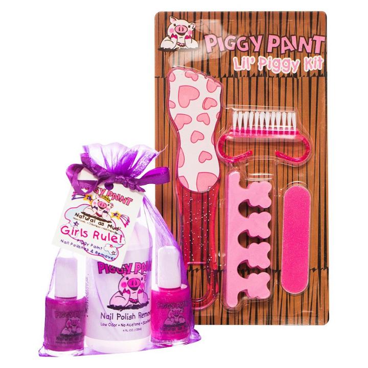 Piggy Paint Girls Rule Non-toxic Nail Polish And Pedicure