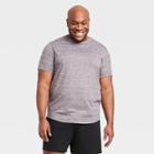 Men's Short Sleeve Soft Gym T-shirt - All In Motion Purple S, Men's,