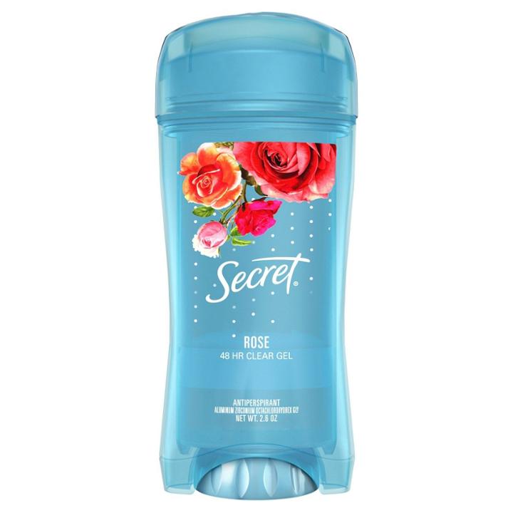 Secret Fresh Antiperspirant & Deodorant Clear Gel Paris Rose