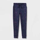 Girls' Jogger Leggings - All In Motion Navy Blue