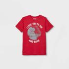 Boys' Star Wars 'i Love You To The Moon And Back' Short Sleeve Graphic T-shirt - Red