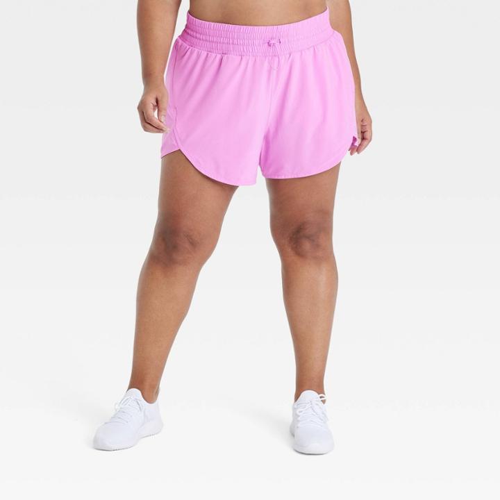 Women's High-rise Flex Shorts 3 - All In Motion Purple