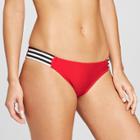 Women's Sport Elastic Cheeky Hipster Bikini Bottom - Xhilaration Red