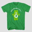 Men's Care Bears Lucky Short Sleeve Graphic T-shirt - Green