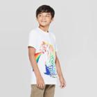 Petiteboys' Tiger Short Sleeve Graphic T-shirt - Cat & Jack White L, Boy's,