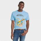 Men's Avatar: The Last Airbender Short Sleeve Graphic Crewneck T-shirt - Blue