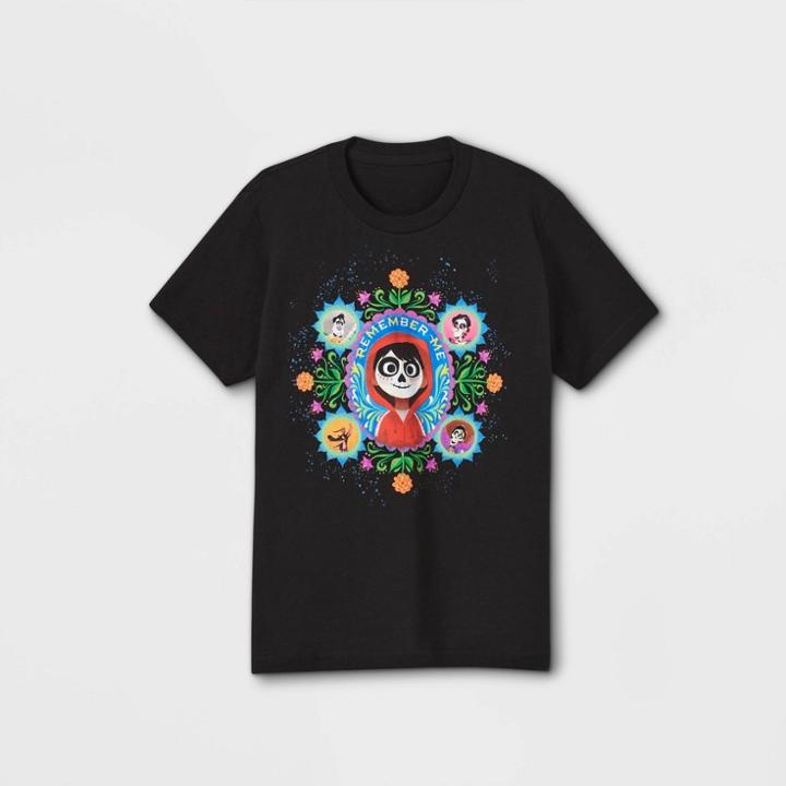 Boys' Disney Short Sleeve Graphic T-shirt - Black