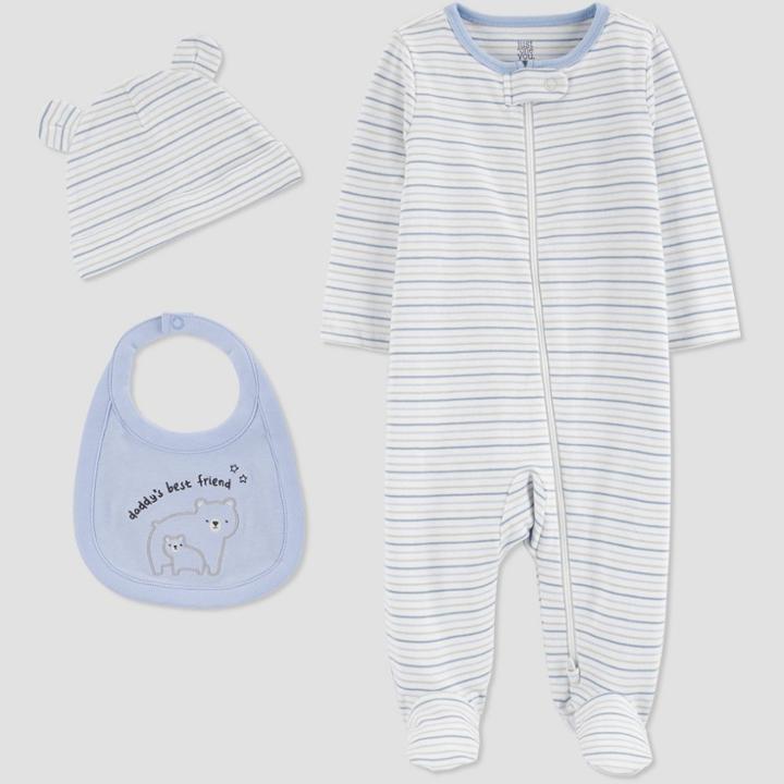 Baby Boys' 3pc Sleep N' Play - Just One You Made By Carter's Blue