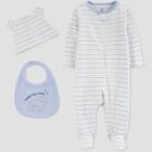 Baby Boys' 3pc Sleep N' Play - Just One You Made By Carter's Blue