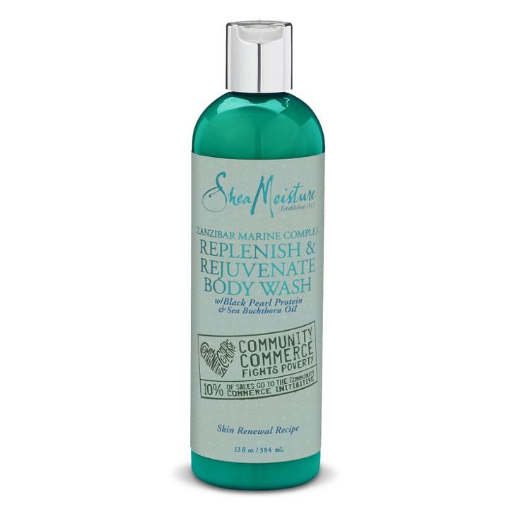 Sheamoisture Community Commerce Zanzibar Marine Complex Replenish & Rejuvenate Body Wash