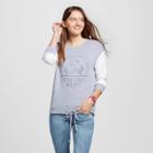 Women's Way Out West Super Soft Drawstring Pullover Heather Gray Xs - Well Worn (juniors')