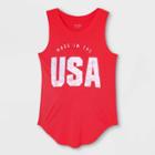Maternity Made In The Usa Americana Graphic Tank Top - Isabel Maternity By Ingrid & Isabel Red