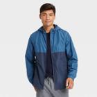 Men's Hooded Rain Coat - Goodfellow & Co Galaxy Blue