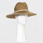 Women's Straw Lifeguard Hat - Universal Thread Natural, Brown
